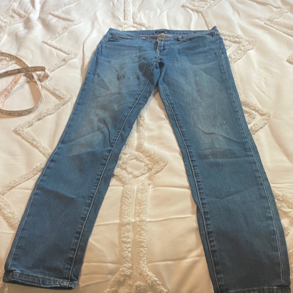 Tommy Hilfiger Women's Blue Straight Leg Jeans